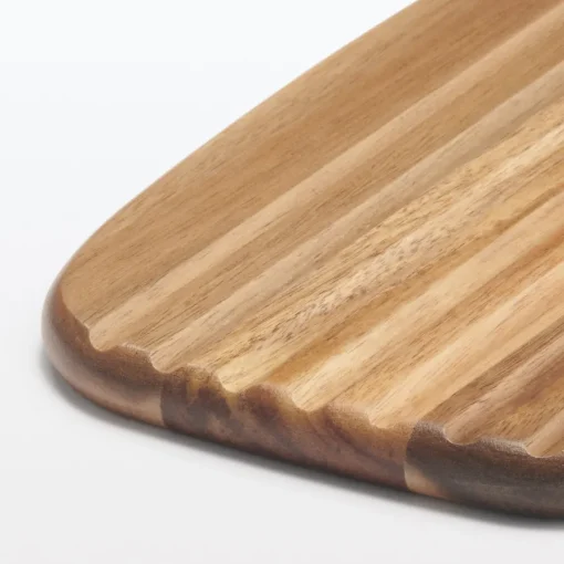 Online Acacia Double-Sided Cutting Board with Handle - Large Kitchen Utensils