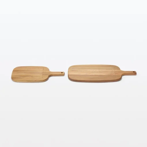 Online Acacia Double-Sided Cutting Board with Handle - Large Kitchen Utensils