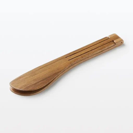 Outlet Acacia Foldable Tongs Large Kitchen Utensils
