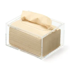 Online Acrylic Tissue Holder for Tabletop Tissues Wipes & Tissues