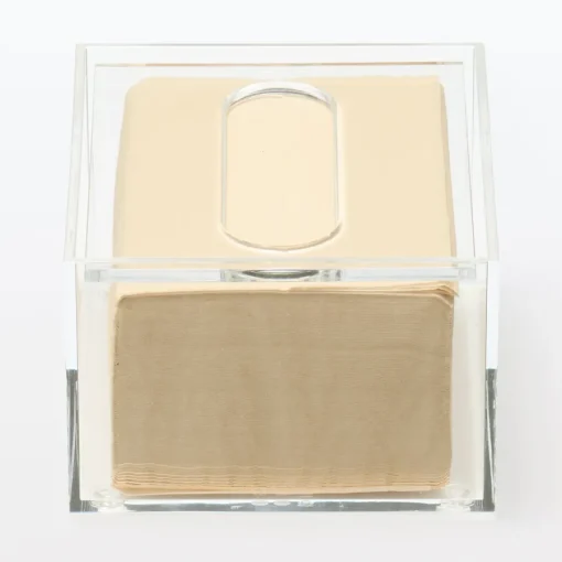 Online Acrylic Tissue Holder for Tabletop Tissues Wipes & Tissues