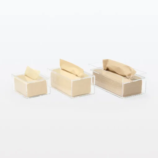 Online Acrylic Tissue Holder for Tabletop Tissues Wipes & Tissues