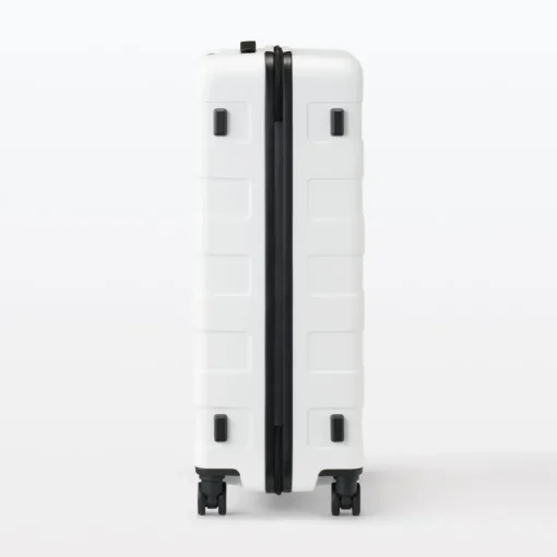 Discount Adjustable Handle Hard Shell Suitcase 75L - White | Check-In Check-In
