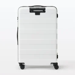 Discount Adjustable Handle Hard Shell Suitcase 75L - White | Check-In Check-In