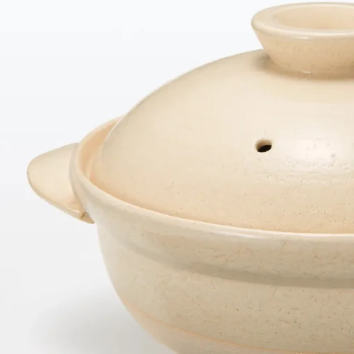 Clearance Banko Ware Ceramic Medium Pot - Transparent Glaze 1.6 Qt Kitchen Appliances & Cookware