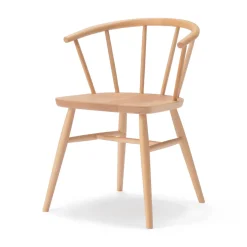 Discount Beech Wood Chair with Round Legs Dining Chairs