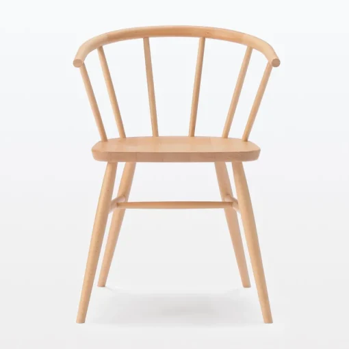 Discount Beech Wood Chair with Round Legs Dining Chairs