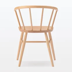 Discount Beech Wood Chair with Round Legs Dining Chairs