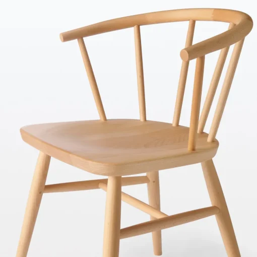 Discount Beech Wood Chair with Round Legs Dining Chairs