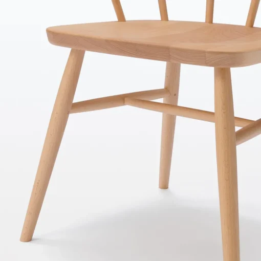 Discount Beech Wood Chair with Round Legs Dining Chairs