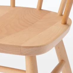 Discount Beech Wood Chair with Round Legs Dining Chairs