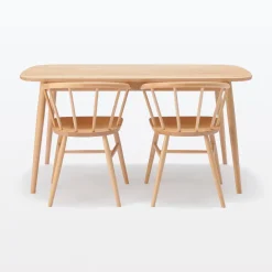 Discount Beech Wood Chair with Round Legs Dining Chairs