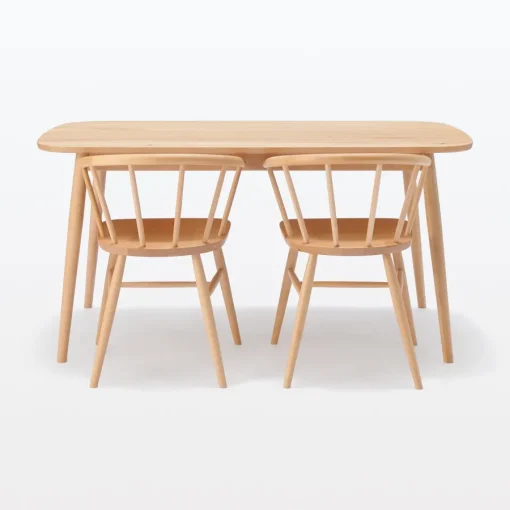 Discount Beech Wood Chair with Round Legs Dining Chairs