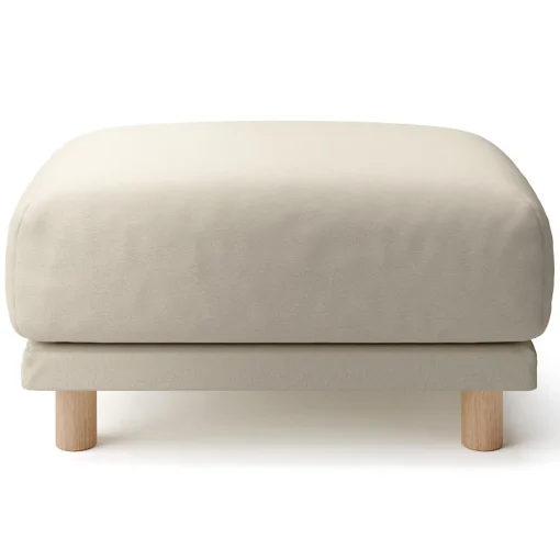 Sale Cotton Canvas Cover for Urethane Pocket Coil Sofa - Ottoman (Ottoman Sold Separately) Sofas