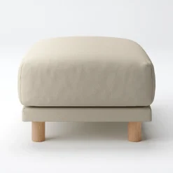 Sale Cotton Canvas Cover for Urethane Pocket Coil Sofa - Ottoman (Ottoman Sold Separately) Sofas