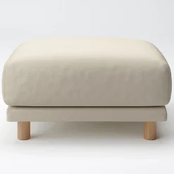 Sale Cotton Canvas Cover for Urethane Pocket Coil Sofa - Ottoman (Ottoman Sold Separately) Sofas
