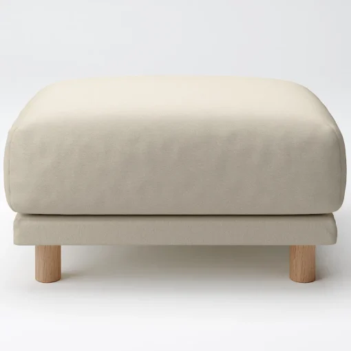 Sale Cotton Canvas Cover for Urethane Pocket Coil Sofa - Ottoman (Ottoman Sold Separately) Sofas