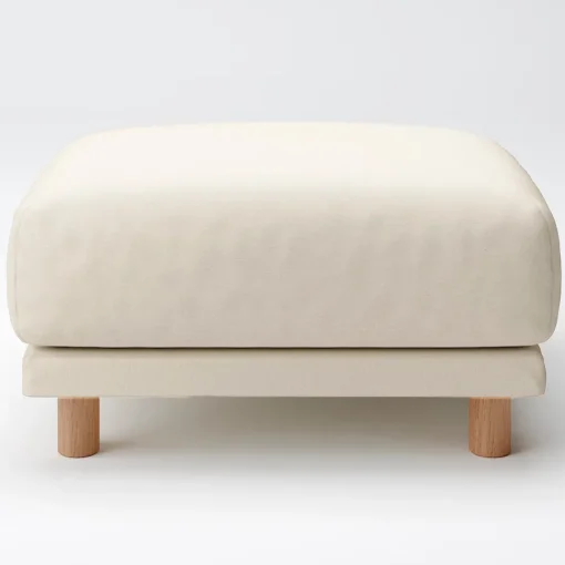 Sale Cotton Canvas Cover for Urethane Pocket Coil Sofa - Ottoman (Ottoman Sold Separately) Sofas