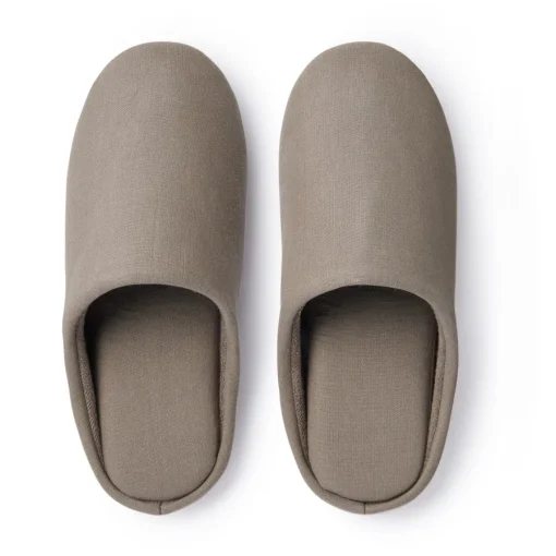 Discount Cotton Plain Weave Insole Slippers Slippers