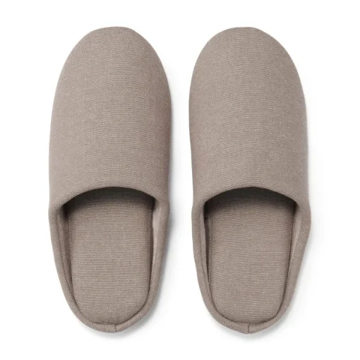 New Cotton Plain Weave Insole Slippers Slippers