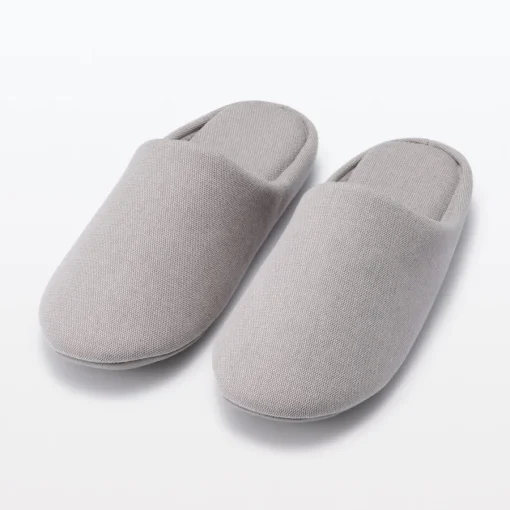 Clearance Cotton Plain Weave Insole Slippers Slippers
