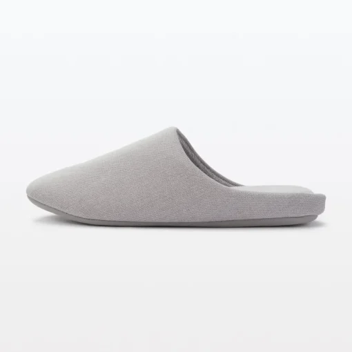 Clearance Cotton Plain Weave Insole Slippers Slippers