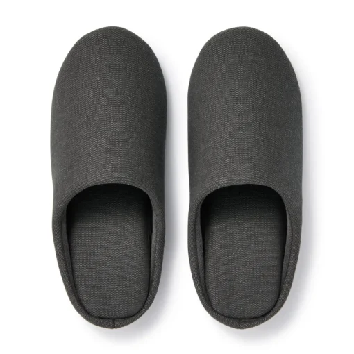 Clearance Cotton Plain Weave Insole Slippers Slippers