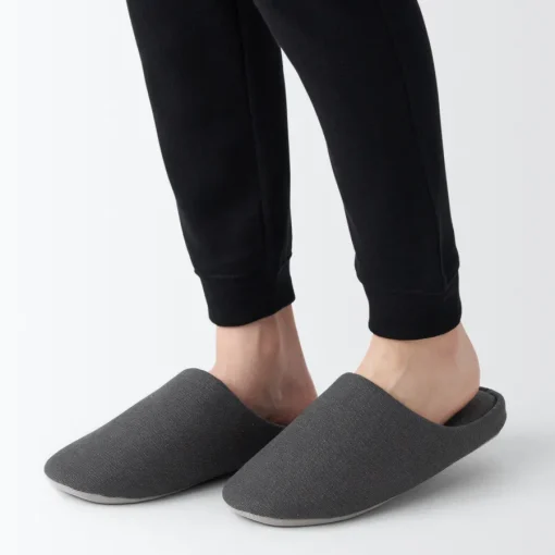 Clearance Cotton Plain Weave Insole Slippers Slippers