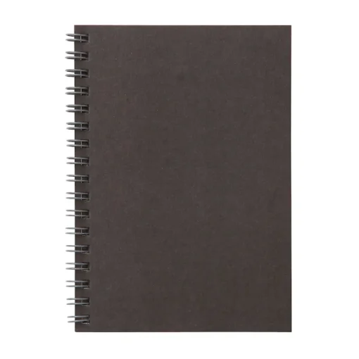 Hot Dark Gray Double Ring Lined Notebook Notebooks