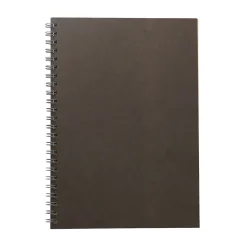 Hot Dark Gray Double Ring Lined Notebook Notebooks