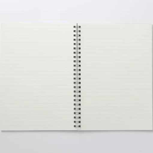 Hot Dark Gray Double Ring Lined Notebook Notebooks