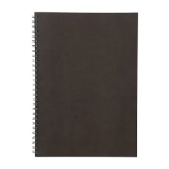 Hot Dark Gray Double Ring Lined Notebook Notebooks