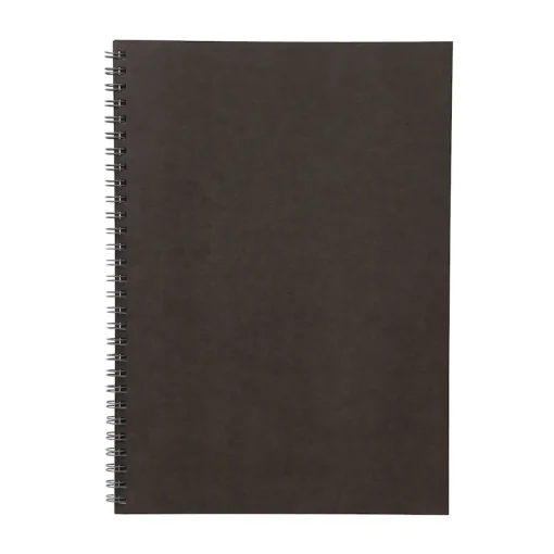 Hot Dark Gray Double Ring Lined Notebook Notebooks