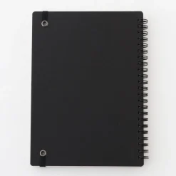 Hot Double Ringed Ruled Notebook with Strap Notebooks