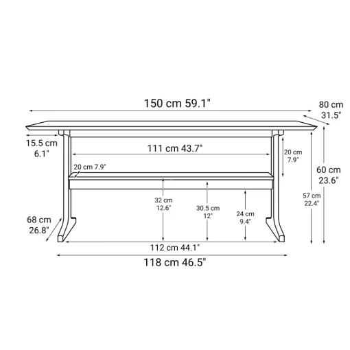 New [HD] Living Dining Table 3 - Walnut Dining Tables