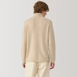 Online Labo Men's Natural Cashmere Turtleneck Sweater Sweaters & Cardigans