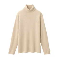 Online Labo Men's Natural Cashmere Turtleneck Sweater Sweaters & Cardigans