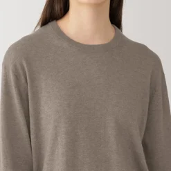 Best Labo Women's Natural Cashmere Crew Neck Sweater Women Sweaters & Cardigans