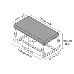 Sale Living Dining Bench 1 - Oak (Cover Sold Separately) Stools & Benches|Lounge Chairs
