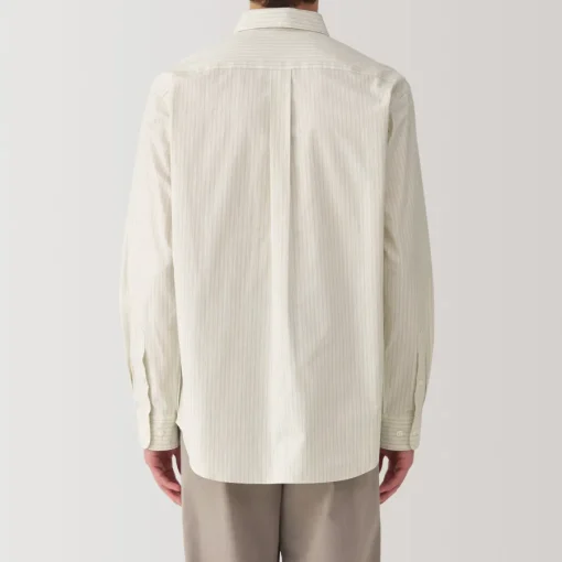 Online Men's Broadcloth Striped Long Sleeve Shirt Shirts & Polos