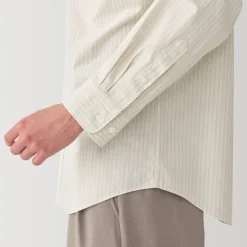 Online Men's Broadcloth Striped Long Sleeve Shirt Shirts & Polos