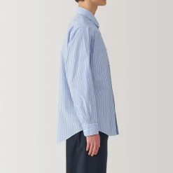 Online Men's Broadcloth Striped Long Sleeve Shirt Shirts & Polos