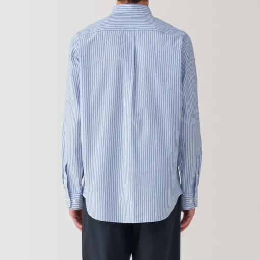 Online Men's Broadcloth Striped Long Sleeve Shirt Shirts & Polos