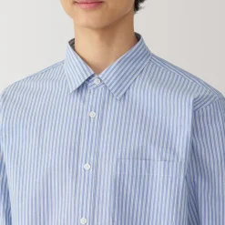 Online Men's Broadcloth Striped Long Sleeve Shirt Shirts & Polos