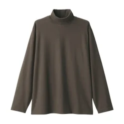 Fashion Men's Brushed Turtleneck Long Sleeve T-Shirt T-Shirts