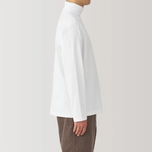 Fashion Men's Brushed Turtleneck Long Sleeve T-Shirt T-Shirts