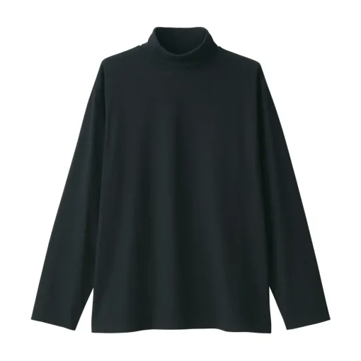 Fashion Men's Brushed Turtleneck Long Sleeve T-Shirt T-Shirts