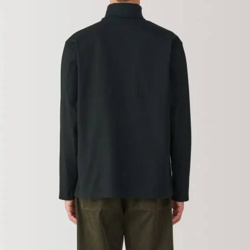 Fashion Men's Brushed Turtleneck Long Sleeve T-Shirt T-Shirts