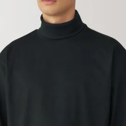 Fashion Men's Brushed Turtleneck Long Sleeve T-Shirt T-Shirts