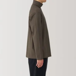 Fashion Men's Brushed Turtleneck Long Sleeve T-Shirt T-Shirts